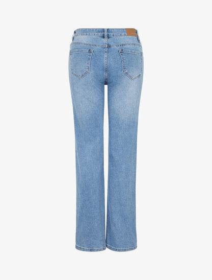 Jean taille standard coupe droite - Bleu clair - 2