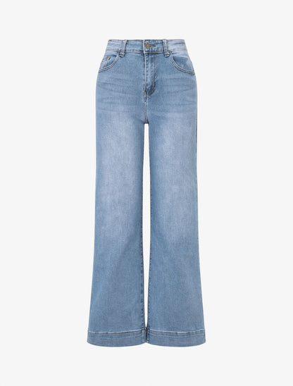 Jean standard coupe droite - Bleu - 4