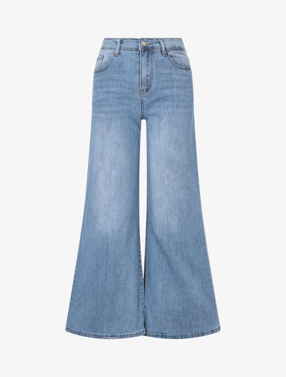 Jean ample coupe boyfriend - Bleu - 1