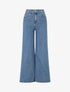 Jean wide leg coupe droite - Bleu - 4