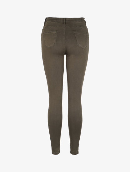Jean slim stretch - Kaki - 2