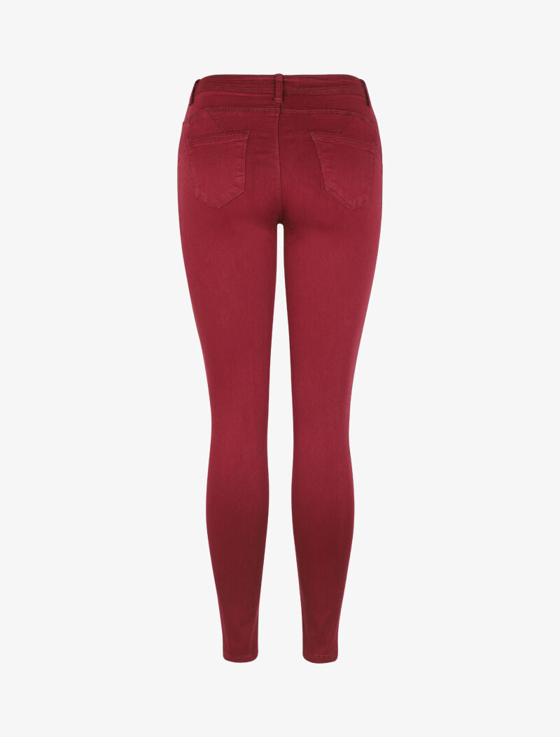 Jean slim stretch - Bordeaux - 2
