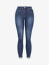 Jean slim surpiqué - Bleu denim - 1