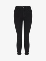 Jean skinny taille standard - Noir - 1
