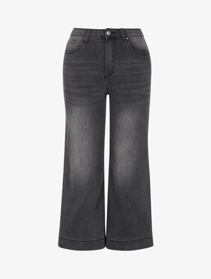 Jean 7/8 coupe droite - Anthracite - 4