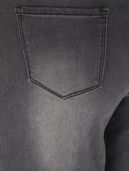 Jean 7/8 coupe droite - Anthracite - 3