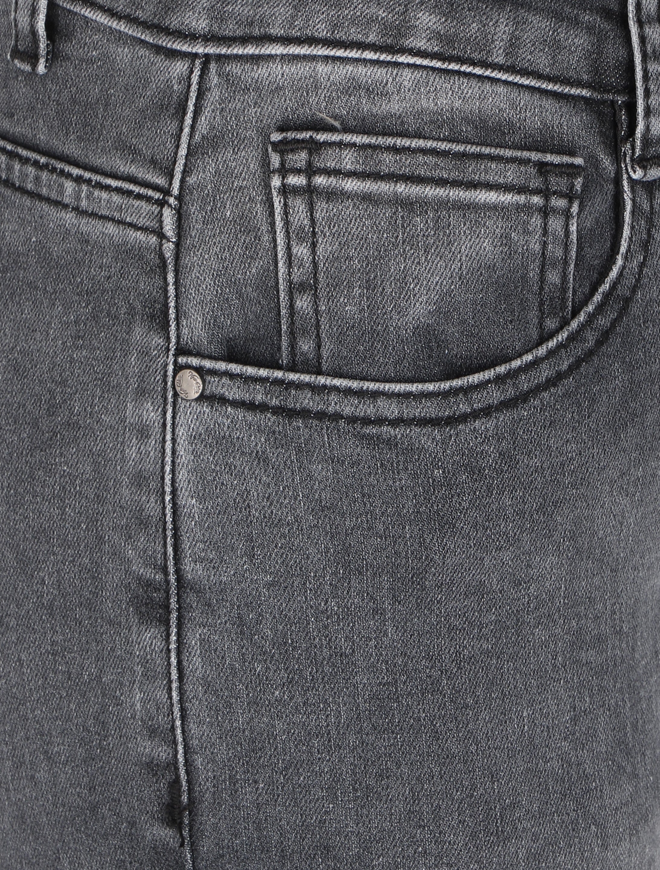 Jean mom 7/8 à taille standard - Anthracite - 3