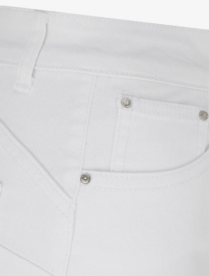 Jean wide leg push up - Blanc - 3