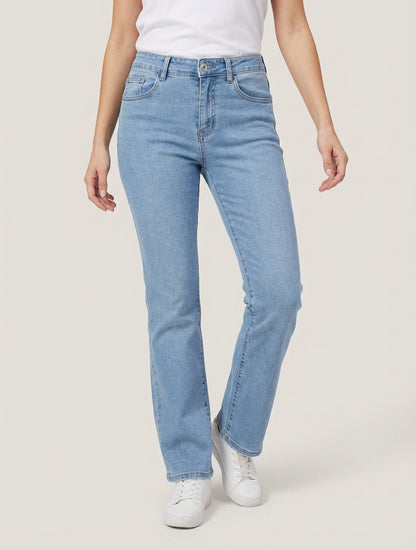 Jean standard coupe droite - Bleu