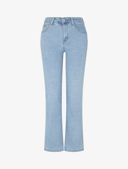 Jean standard push up coupe droite - Bleu - 1