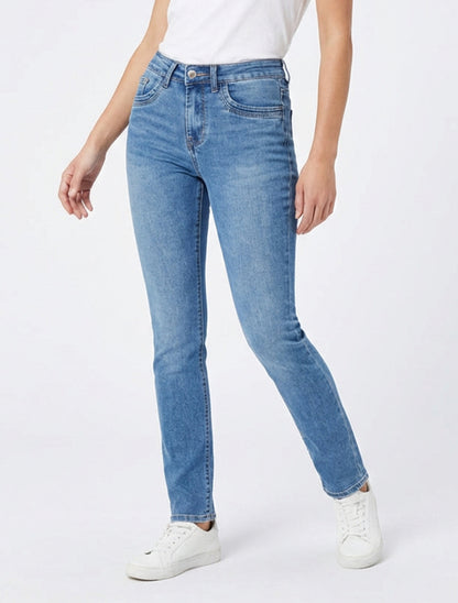 Jean classique coupe slim - Bleu