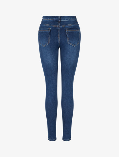 Jean standard coupe skinny - Bleu - 2