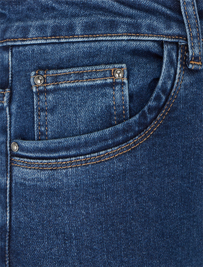 Jean standard coupe skinny - Bleu - 3