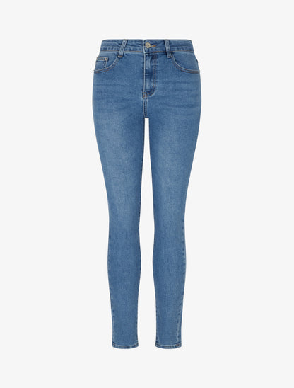 Jean standard coupe skinny - Bleu - 1