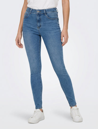 Jean standard coupe skinny - Bleu