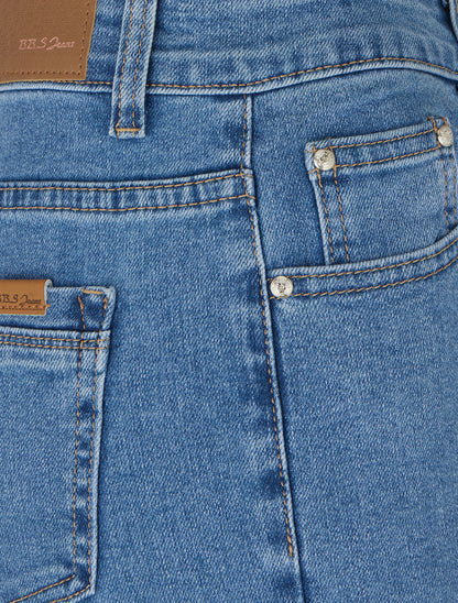 Jean classique coupe skinny - Bleu - 3