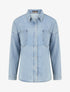 Chemise en jean droite - Bleu clair - 1