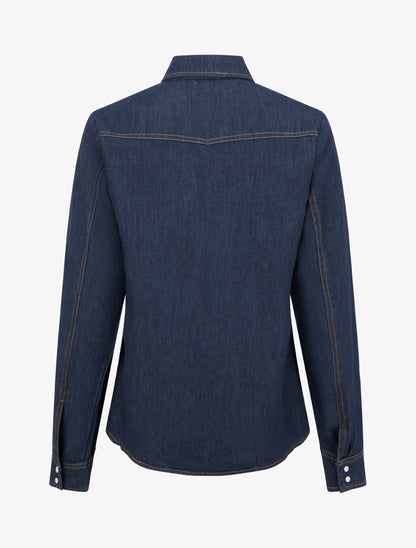 Chemise en jean basique - Bleu brut - 2