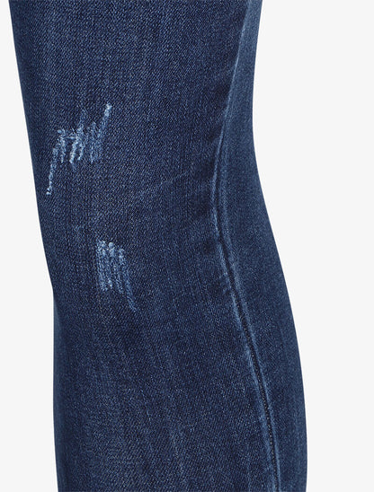 Jean skinny à griffures - Bleu denim - 3