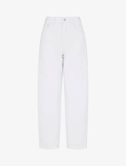 Jean ballon taille standard 5 poches - Blanc