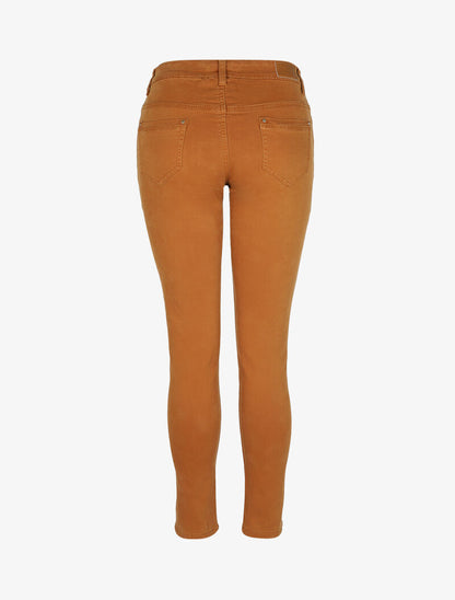 Jean slim à taille standard - Camel - 2