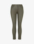 Jean skinny effet ciré - Kaki - 1