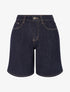 Bermuda en jean coupe droite - Bleu brut - 1