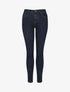 Jean slim à taille standard - Bleu denim - 1