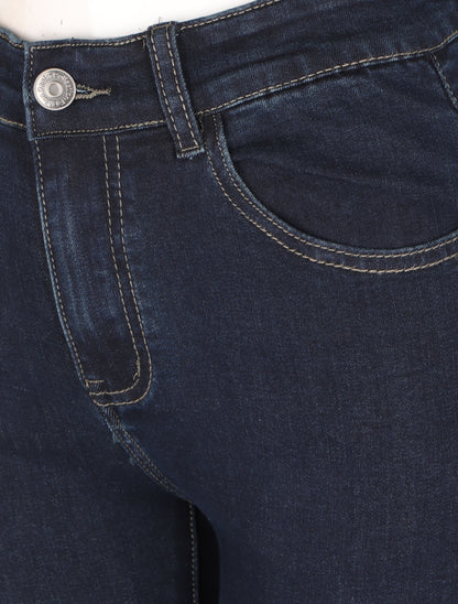 Jean slim à taille standard - Bleu denim - 3