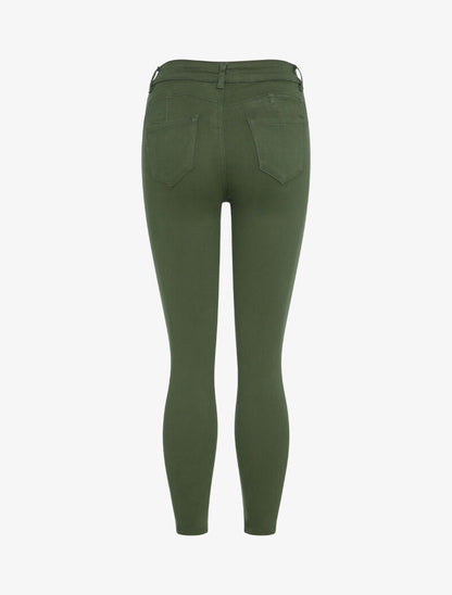 Jean slim uni - Kaki - 2