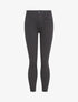 Jean slim uni - Gris foncé - 1