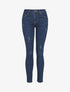 Jean slim griffé - Bleu denim - 1