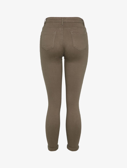 Jean skinny uni casual - Taupe - 2