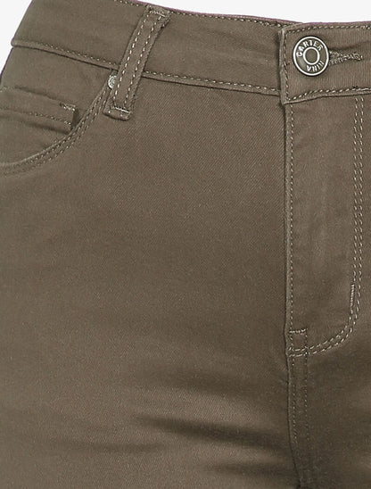 Jean skinny uni casual - Taupe - 3