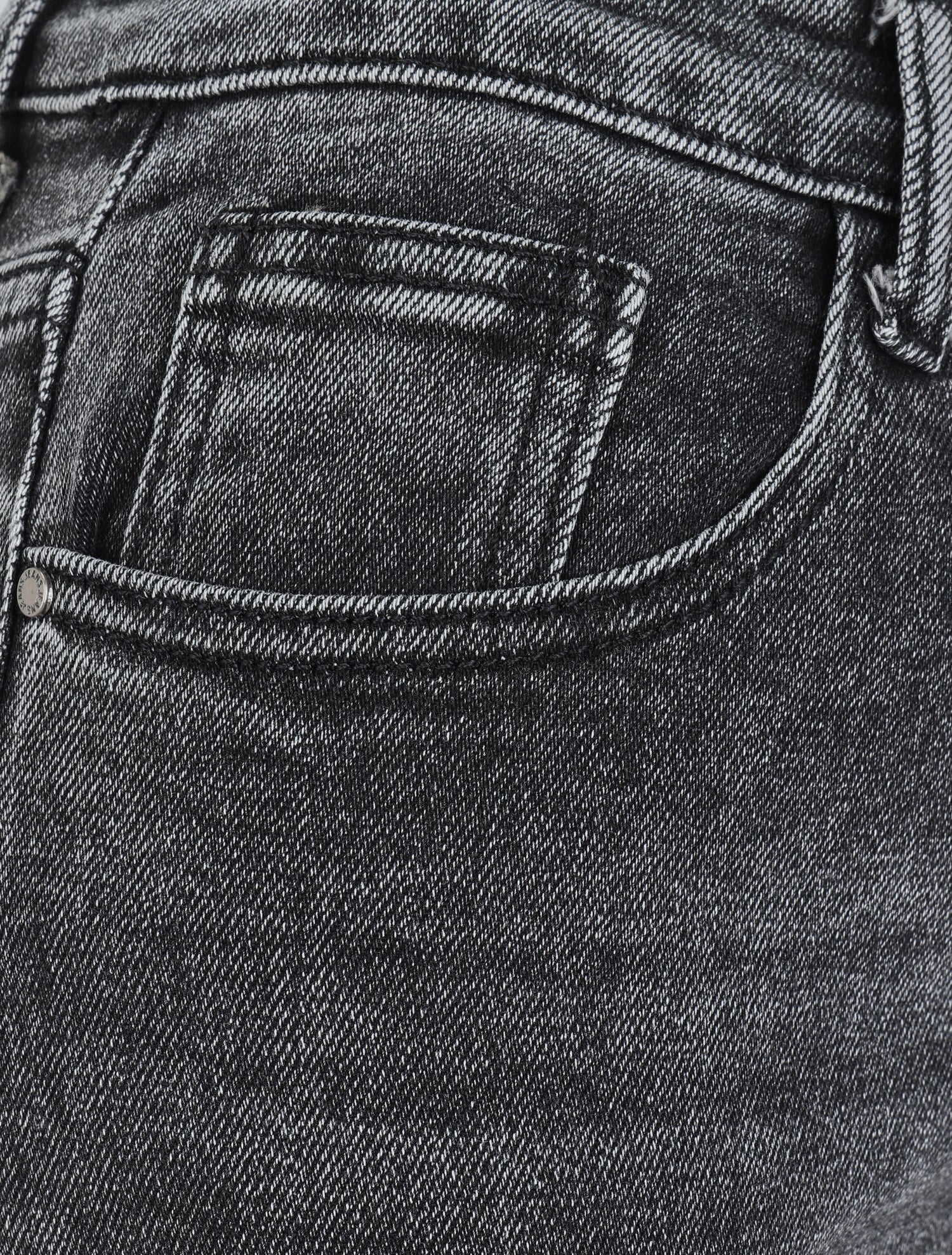 Jean mom 7/8 - Gris foncé - 3