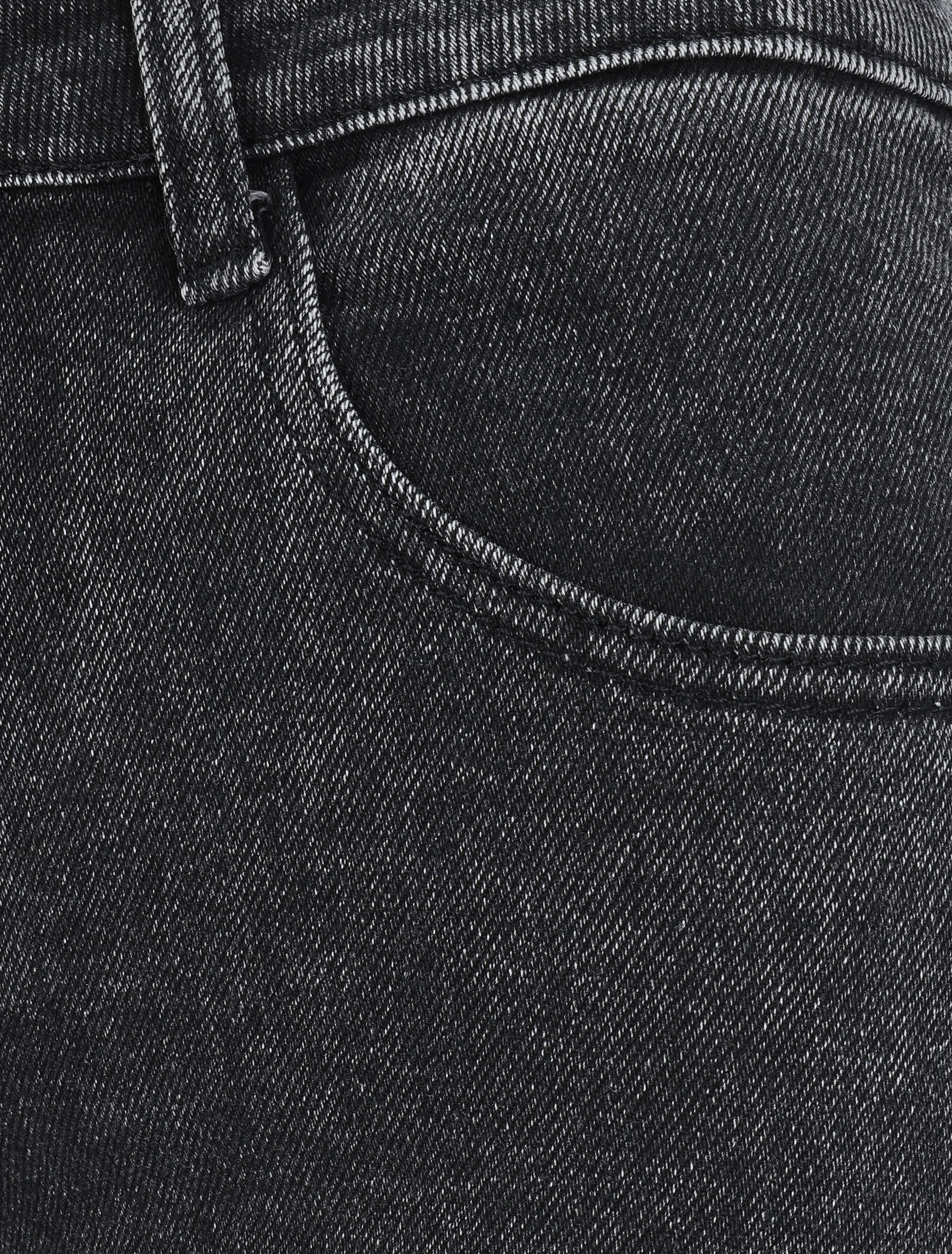 Jean stretch à taille standard - Gris foncé - 3