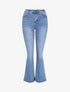 Jean push up coupe flare - Bleu clair - 3