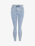 Jean stretch coupe skinny - Bleu clair - 1