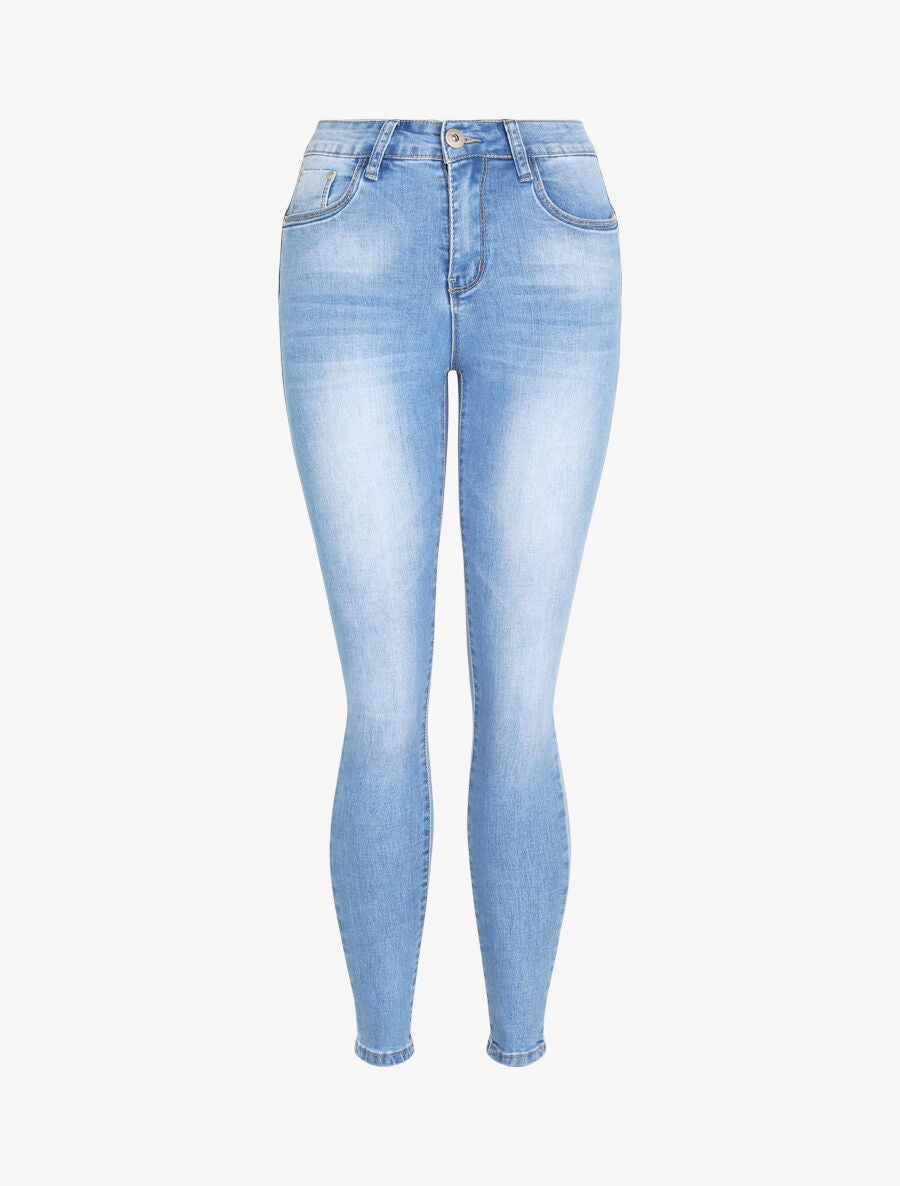 Jean skinny push up - Bleu - 3