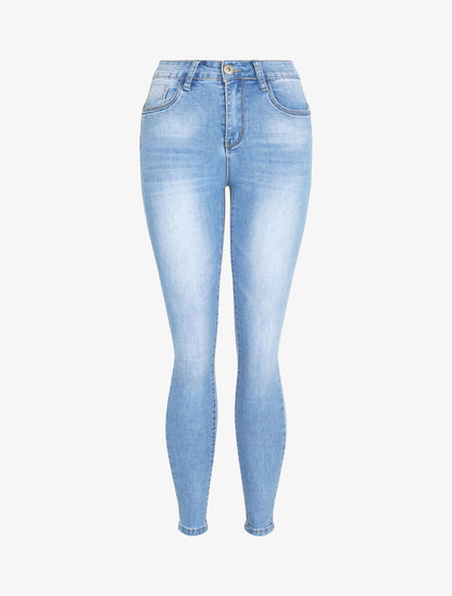 Jean skinny push up - Bleu - 3