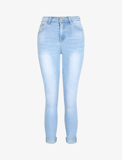 Jean push up retroussable - Bleu clair - 3