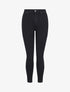 Jean skinny à taille standard - Noir - 1