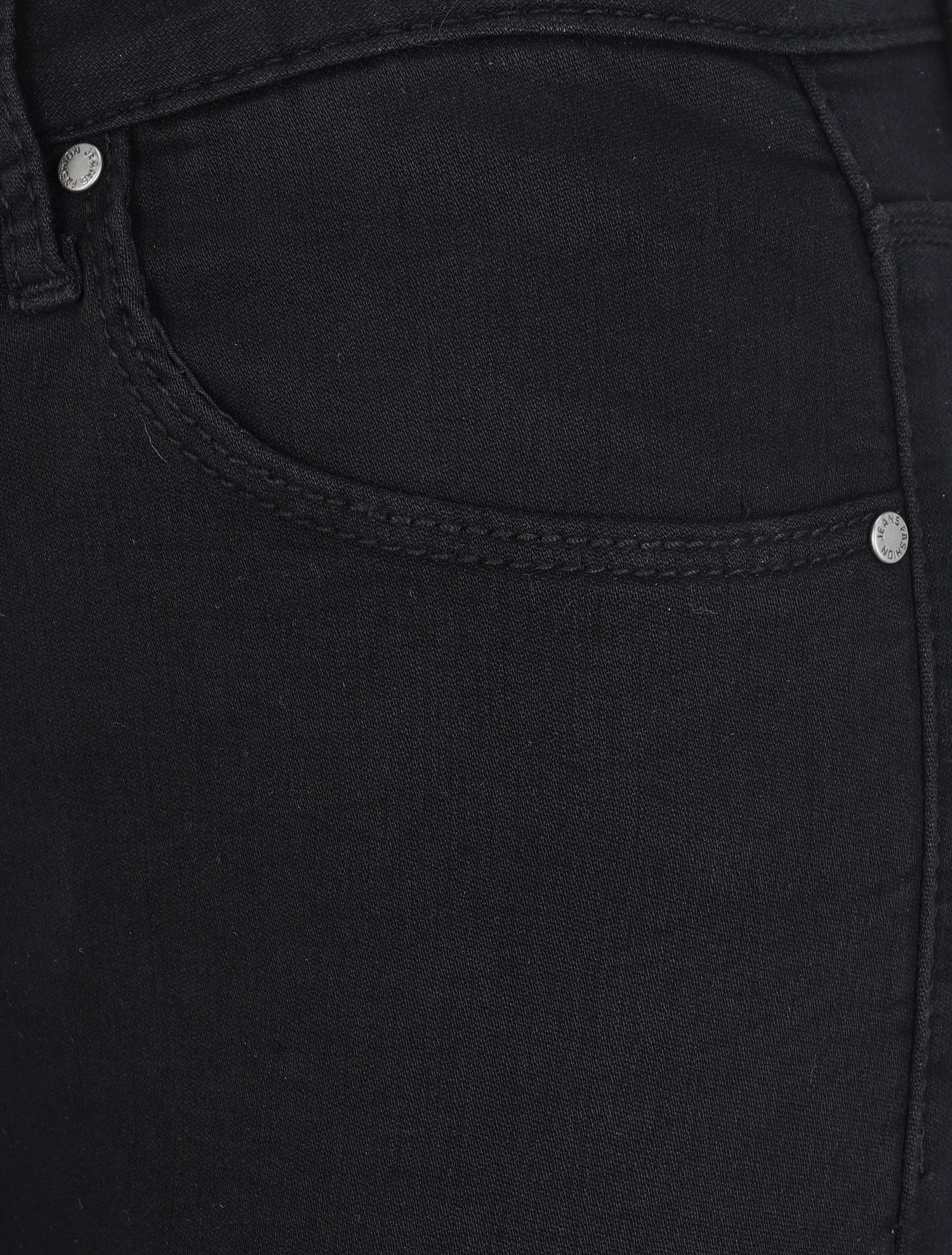 Jean skinny à taille standard - Noir - 3