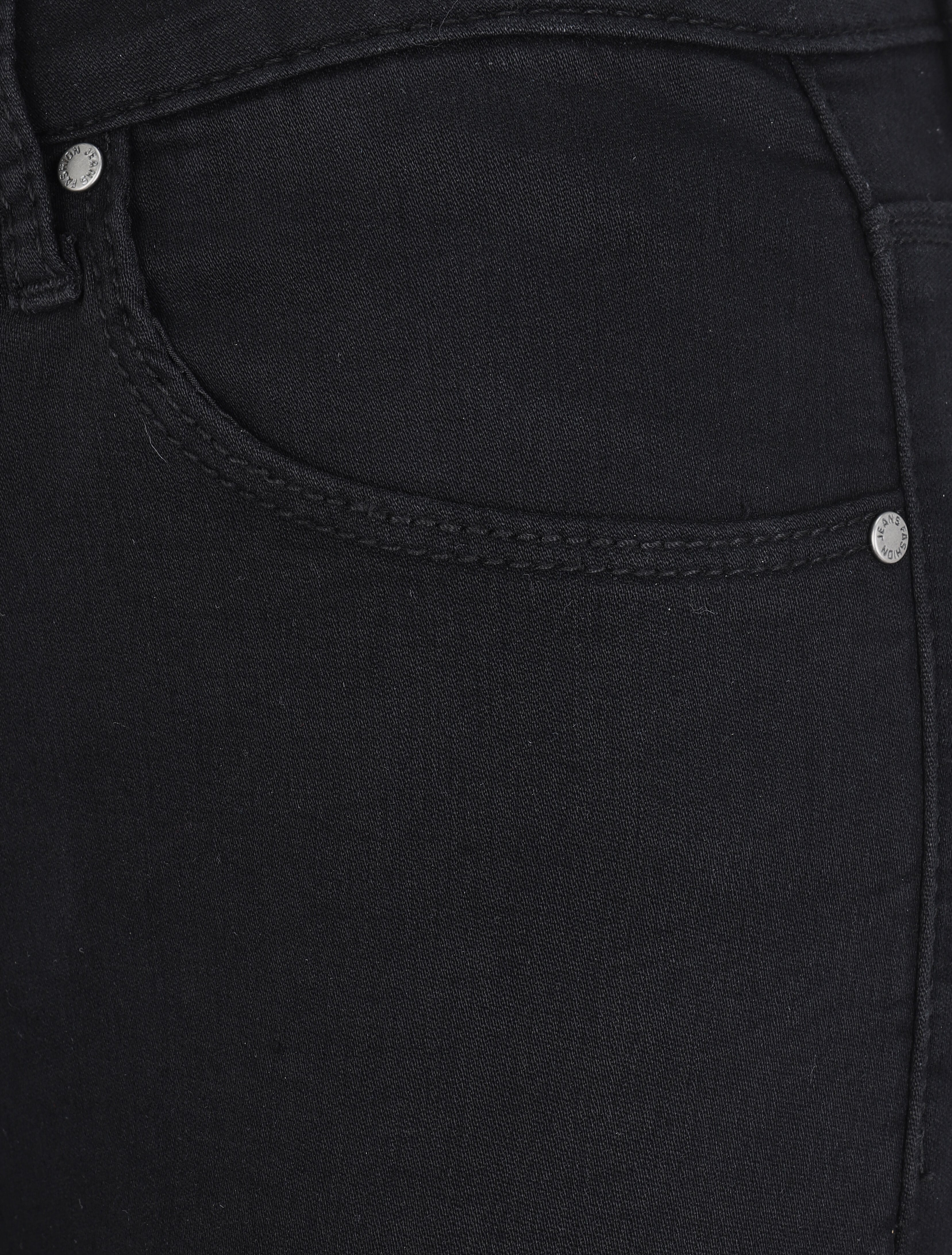 Jean skinny à taille standard - Noir - 3