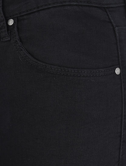 Jean skinny à taille standard - Noir - 3