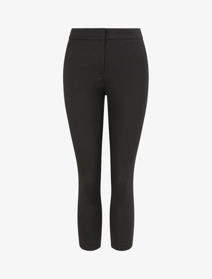 Pantalon droit uni - Noir - 1