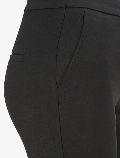 Pantalon droit uni - Noir - 3