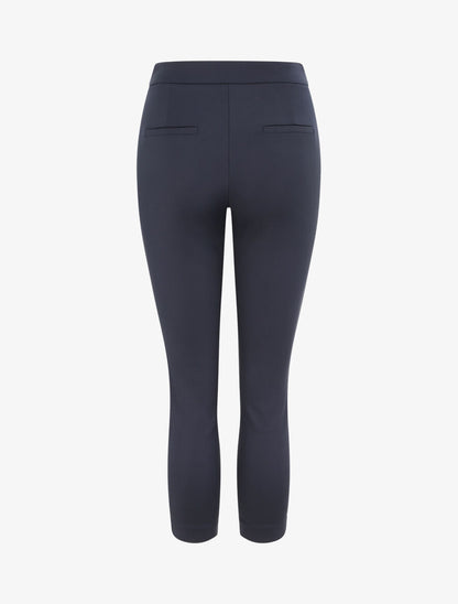 Pantalon droit uni - Marine - 2