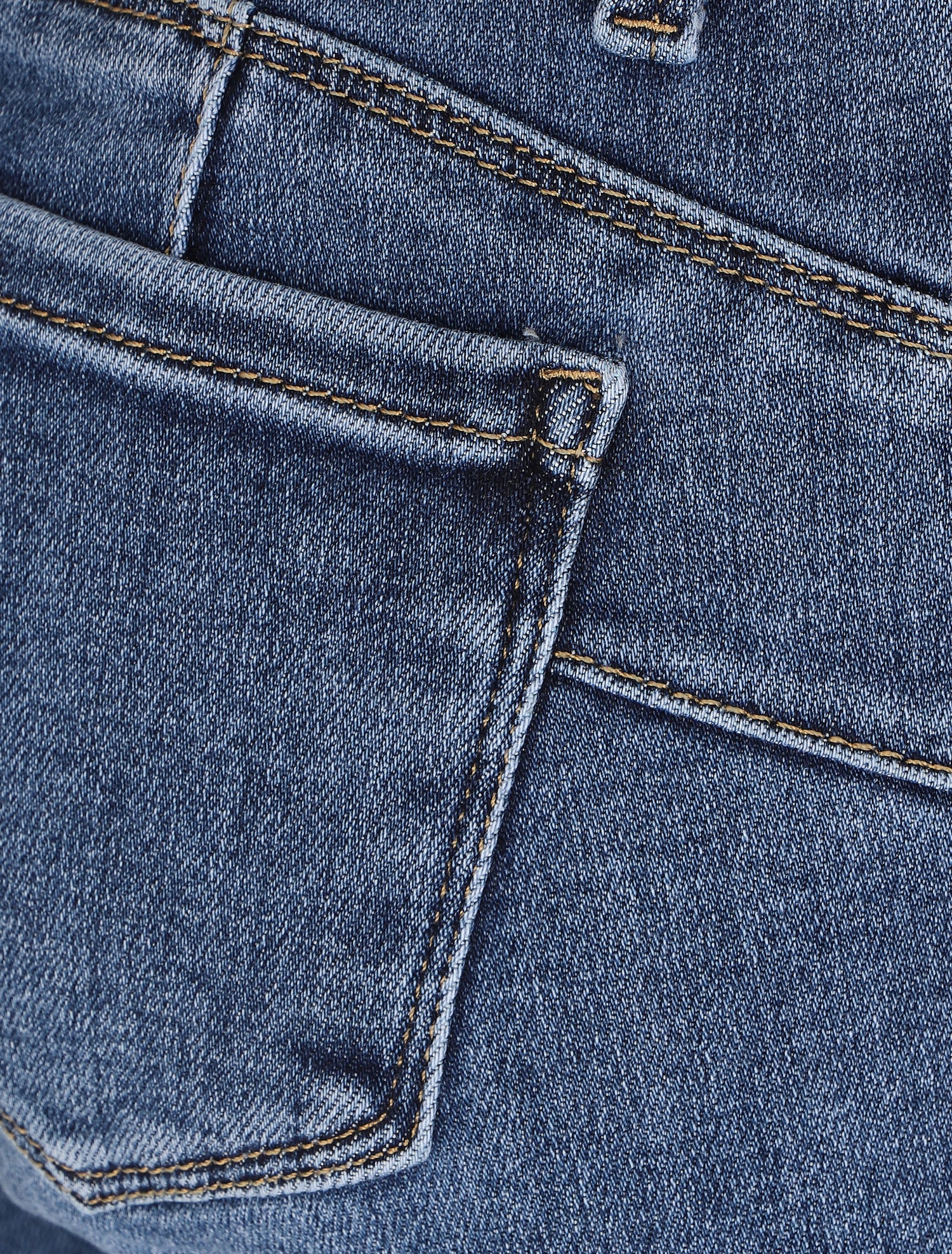 Jean skinny push up à taille standard - Bleu - 3