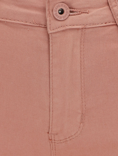 Jean slim uni push up - Rose - 3